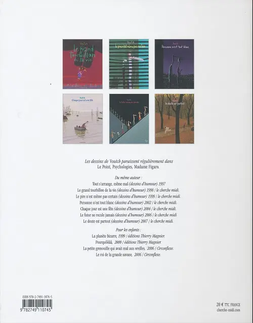 Verso de l'album L'amour triomphe toujours