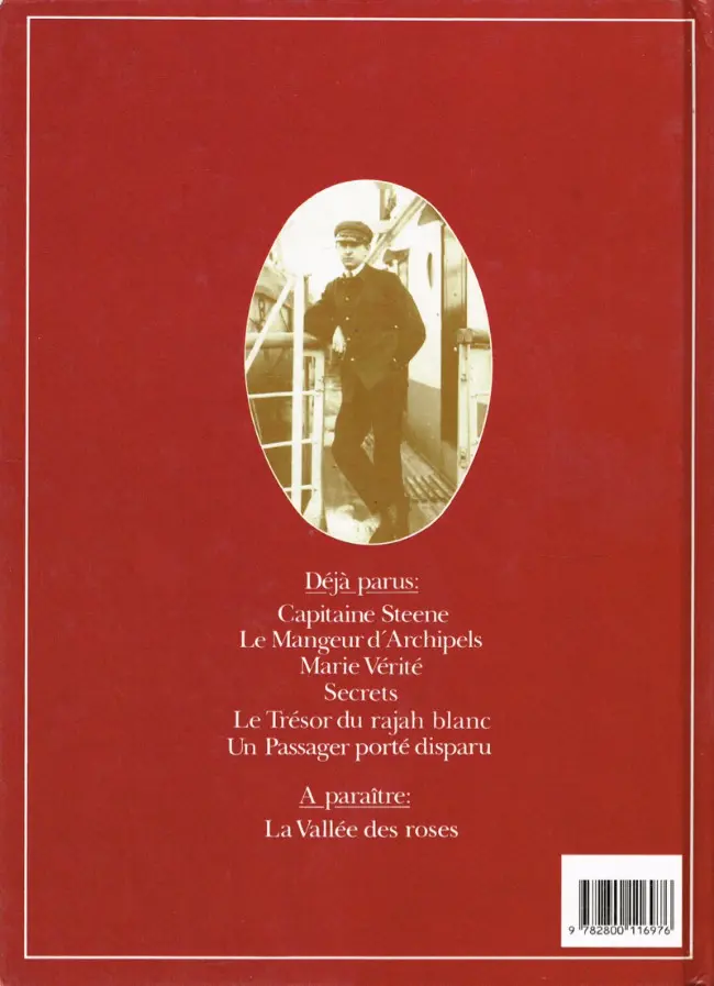 Verso de l'album Théodore Poussin Tome 4 Secrets