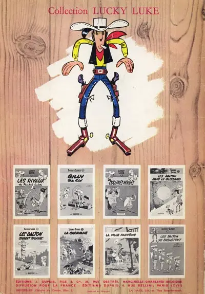 Verso de l'album Lucky Luke Tome 27 Le 20ème de cavalerie