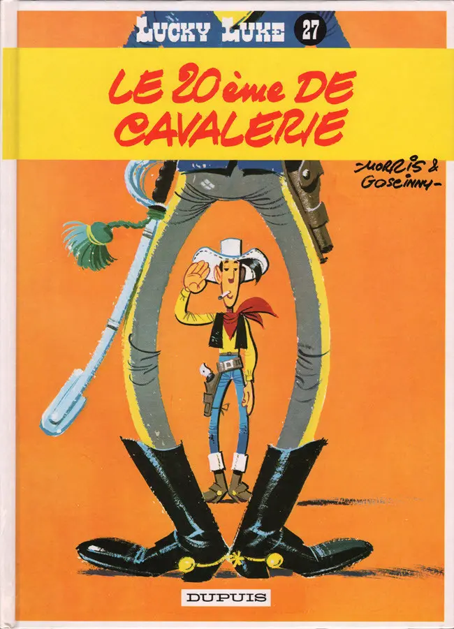 Couverture de l'album Lucky Luke Tome 27 Le 20ème de cavalerie