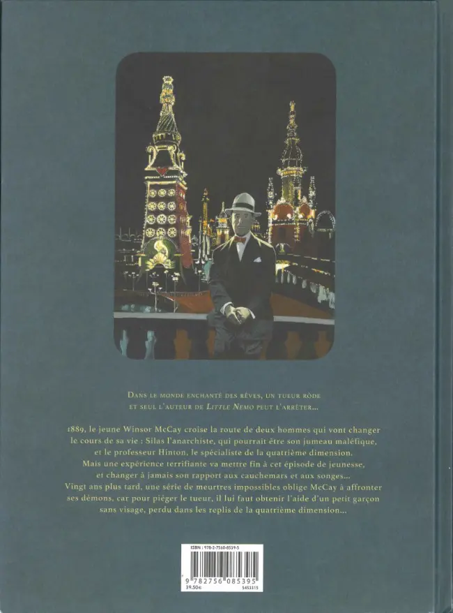 Verso de l'album McCay