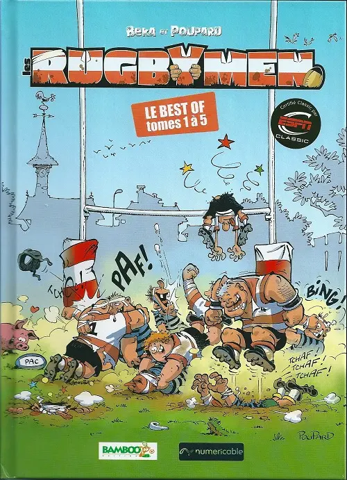 Couverture de l'album Les Rugbymen Le best Of - Tomes 1 à 5