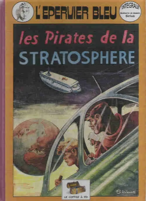 Couverture de l'album L'Épervier bleu Tome 4 Les pirates de la stratosphère