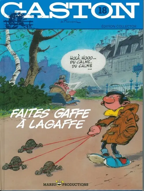 Couverture de l'album Gaston Édition Collector (Télé 7 jours) Tome 18 Faites gaffe à Lagaffe