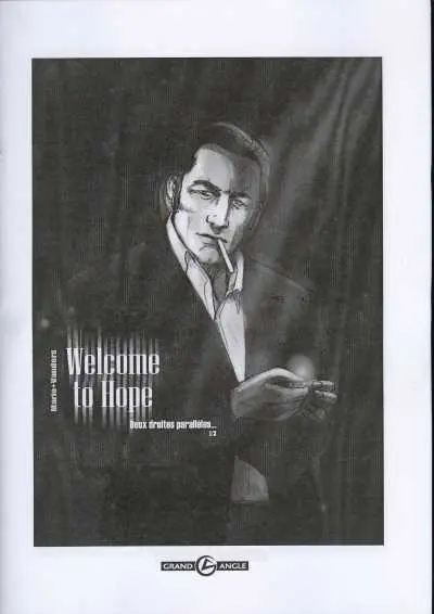 Couverture de l'album Welcome to Hope Tome 1 Deux droites parallèles...