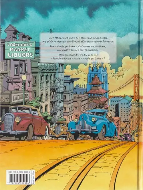 Verso de l'album Tigresse Blanche Tome 3 L'art du cinquième bonheur
