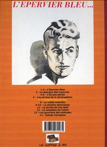 Verso de l'album L'Épervier bleu Tome 5 L'ennemi sous la mer