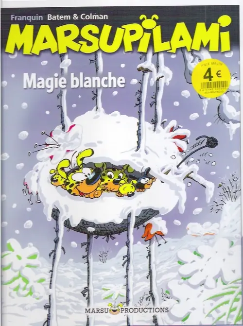 Couverture de l'album Marsupilami Tome 19 Magie blanche