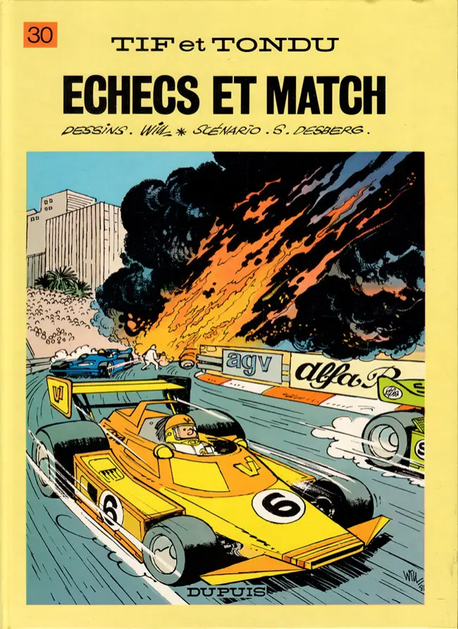 Couverture de l'album Tif et Tondu Tome 30 Echecs et match