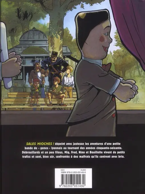Verso de l'album Sales mioches ! Tome 1 Intégrale