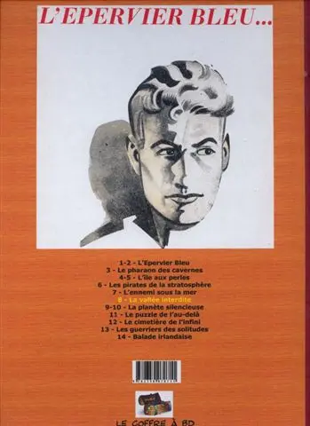 Verso de l'album L'Épervier bleu Tome 6 La vallée interdite