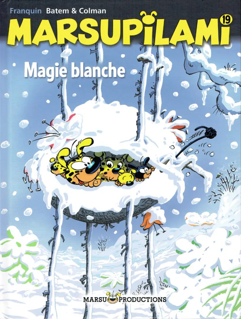 Couverture de l'album Marsupilami Tome 19 Magie blanche