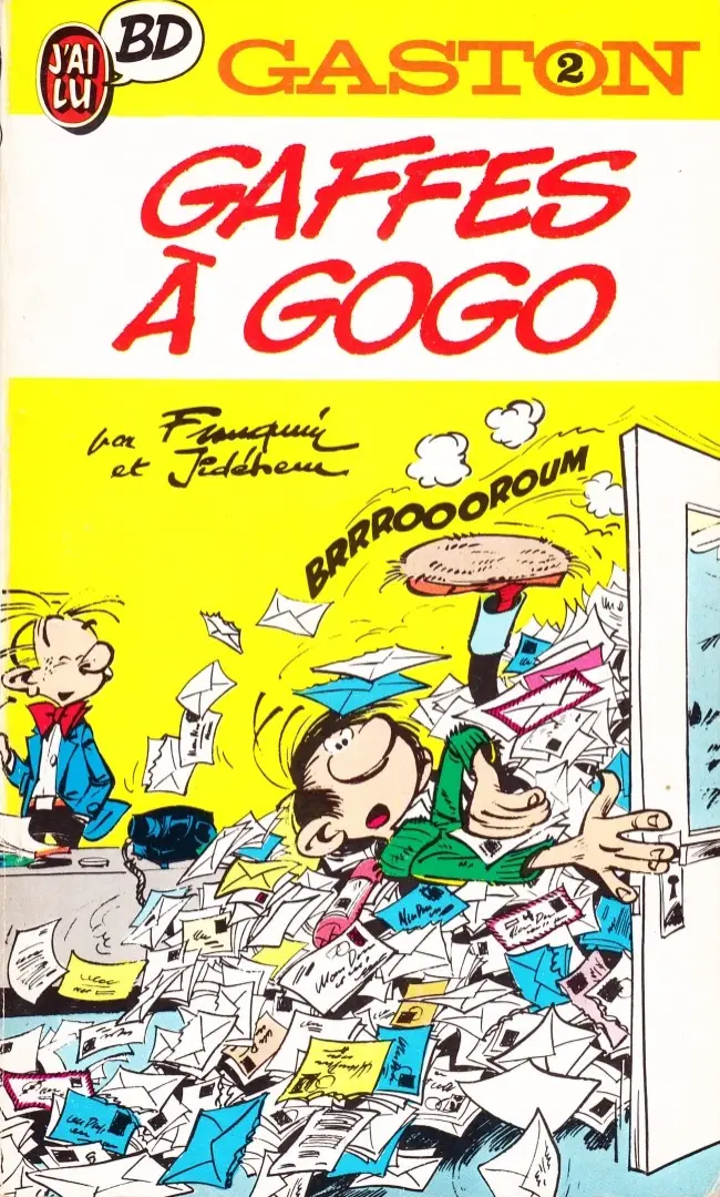 Couverture de l'album Gaston Tome 2 Gaffes à gogo