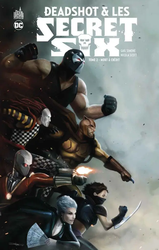 Couverture de l'album Deadshot & les Secret Six Tome 2 Mort à crédit