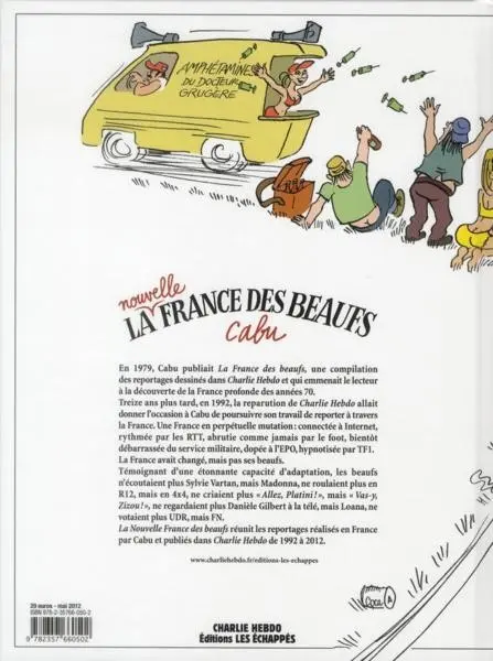 Verso de l'album Mon Beauf' Tome 6 La nouvelle France des Beaufs