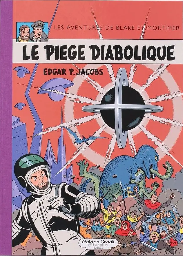 Couverture de l'album Blake et Mortimer Tome 9 Le piège diabolique