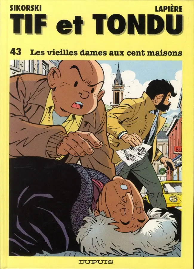 Couverture de l'album Tif et Tondu Tome 43 Les vieilles dames aux cent maisons