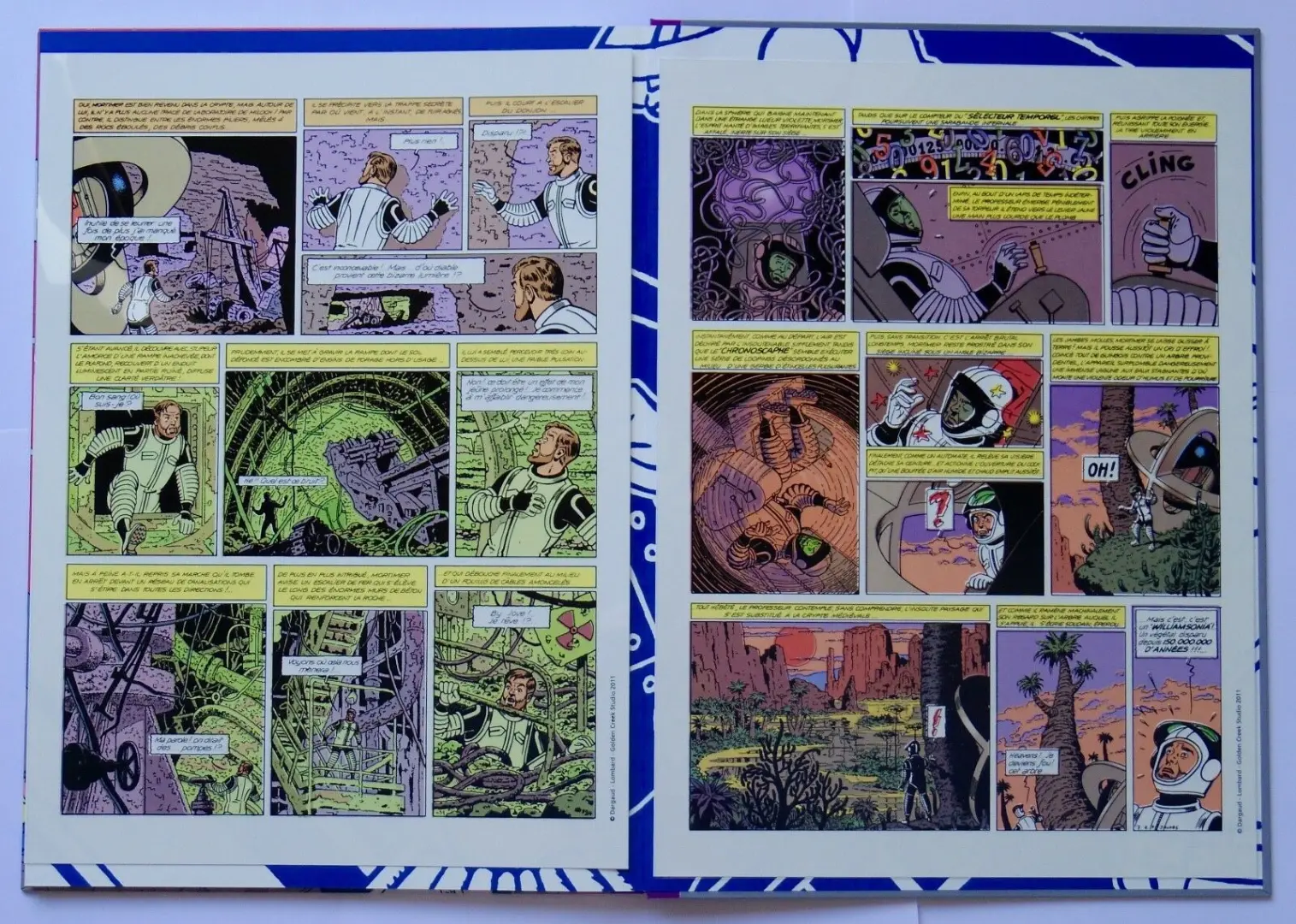 Planche de l'album Blake et Mortimer Tome 9 Le piège diabolique