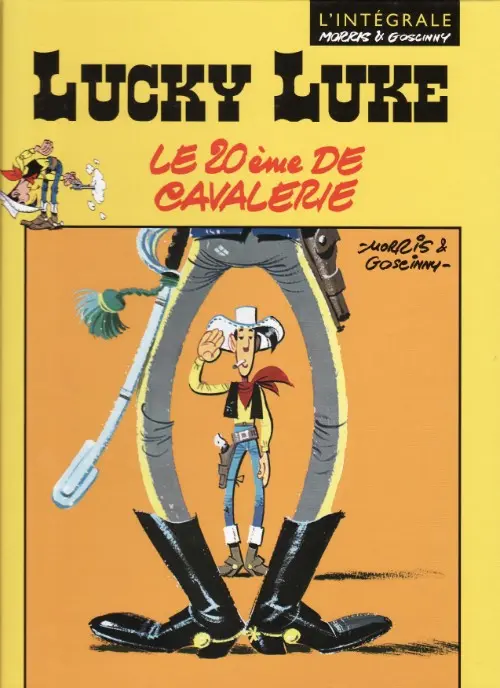 Couverture de l'album Lucky Luke Tome 20 Le 20ème de cavalerie