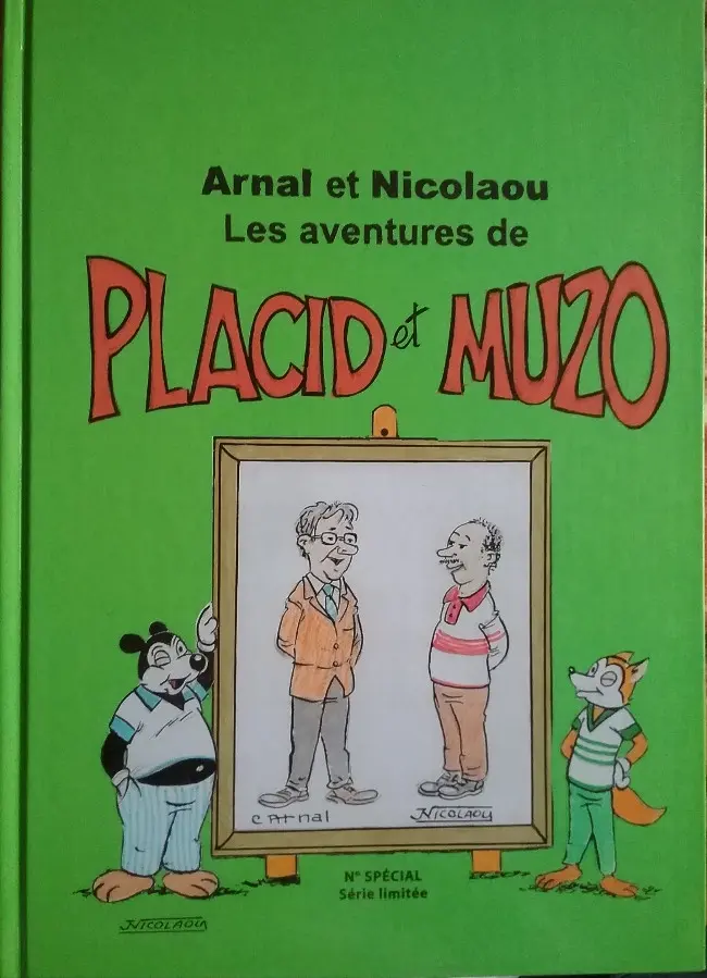 Couverture de l'album Les aventures de Placid et Muzo