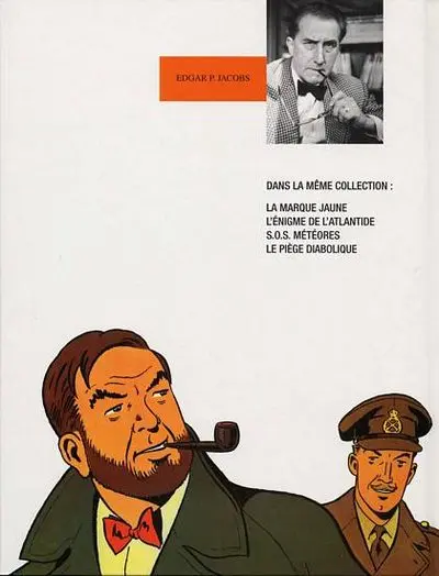 Verso de l'album Blake et Mortimer Tome 9 Le piège diabolique