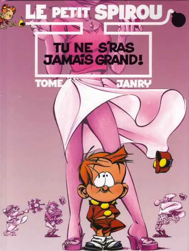 Couverture de l'album Le Petit Spirou Tome 11 Tu ne s'ras jamais grand !