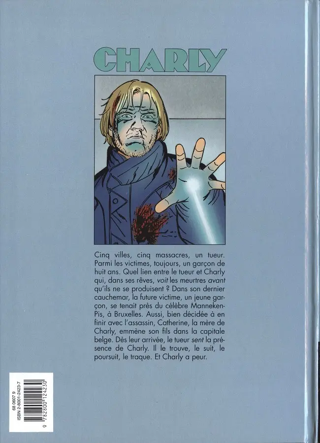 Verso de l'album Charly Tome 6 Le tueur