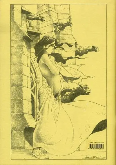 Verso de l'album La Esmeralda La Esméralda interdite
