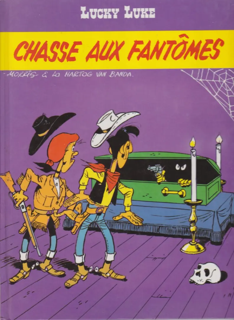 Couverture de l'album Lucky Luke Tome 61 Chasse aux fantômes