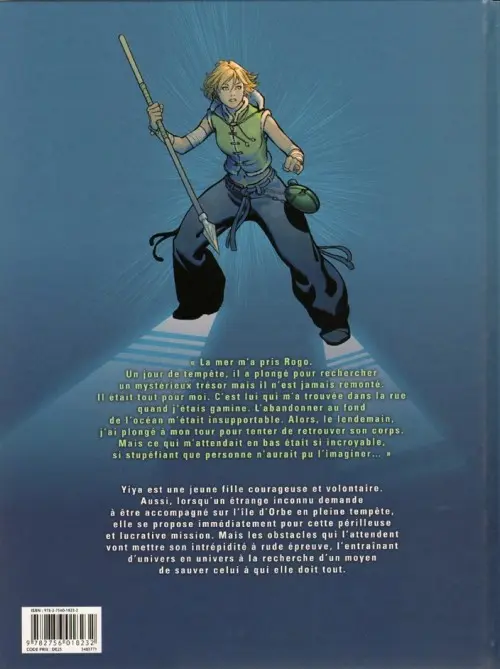 Verso de l'album Yiya Tome 1 Le Mangeur de chagrin