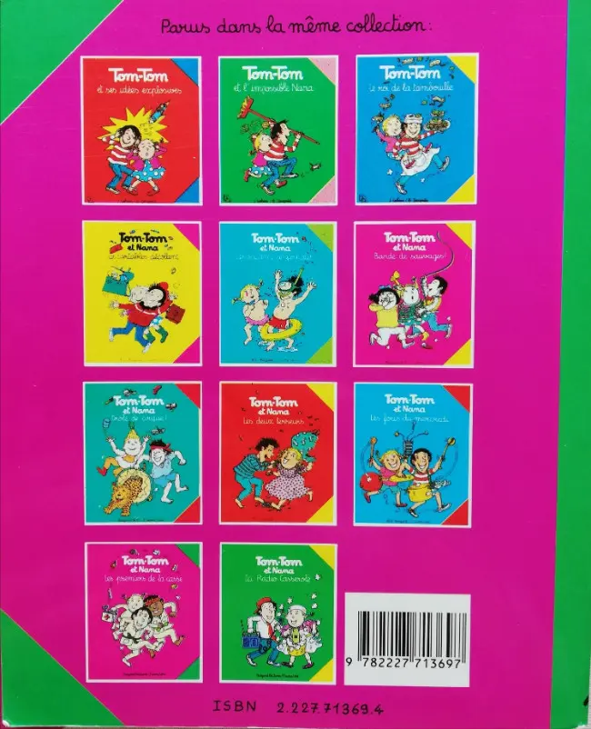 Verso de l'album Tom-Tom et Nana Tome 10 Les premiers de la casse