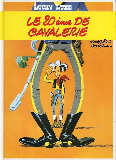 Couverture de l'album Lucky Luke Tome 27 Le 20ème de cavalerie