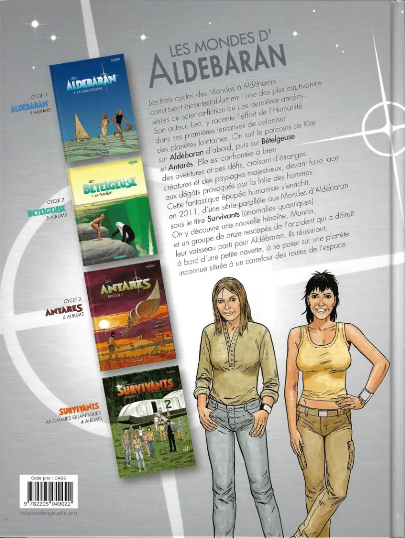 Verso de l'album Bételgeuse Tome 1 La planète