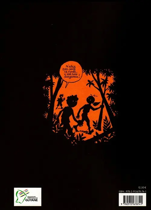 Verso de l'album Les Jeunes Aventuriers Tome 1 Les chants Kalawu