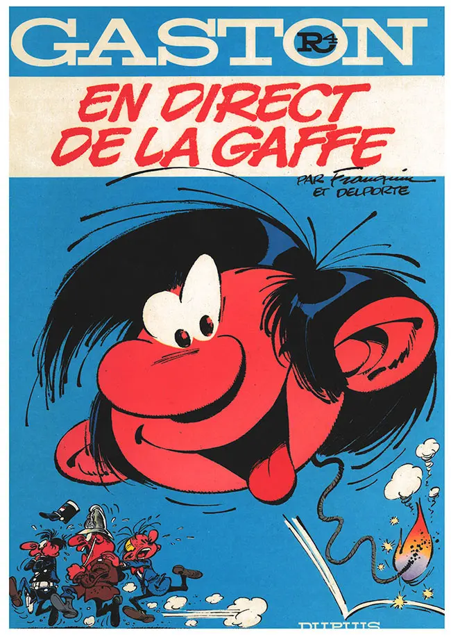 Couverture de l'album Gaston En direct de la gaffe