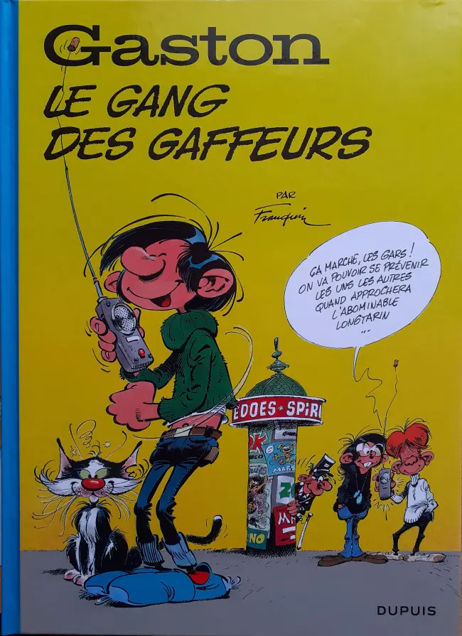 Couverture de l'album Gaston Tome 17 Le gang des gaffeurs