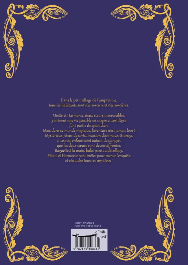 Verso de l'album Sorcières sorcières