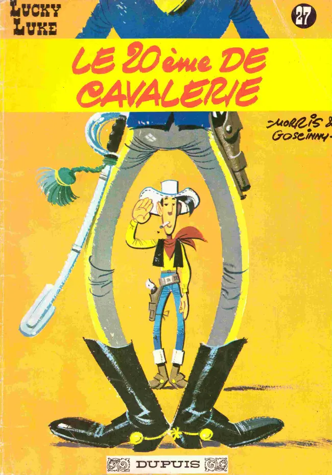 Couverture de l'album Lucky Luke Tome 27 Le 20ème de cavalerie