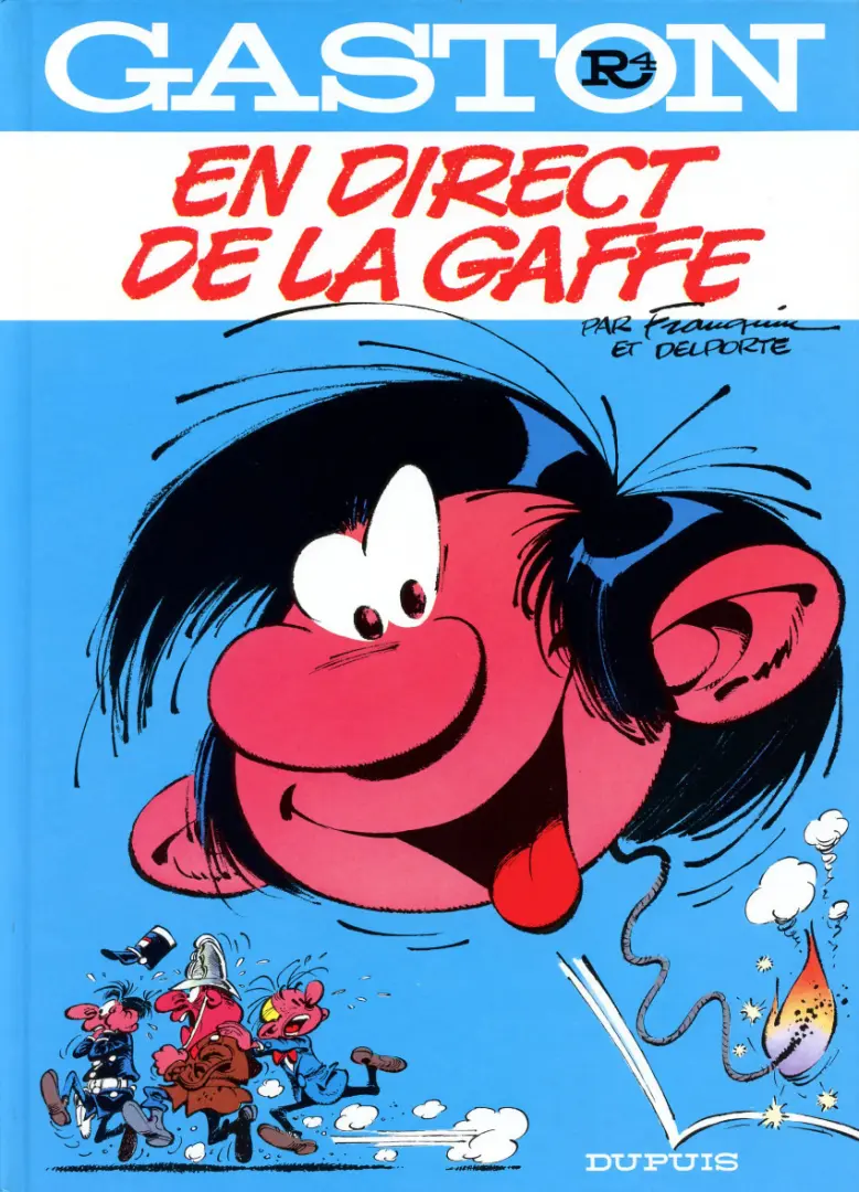 Couverture de l'album Gaston En direct de la gaffe