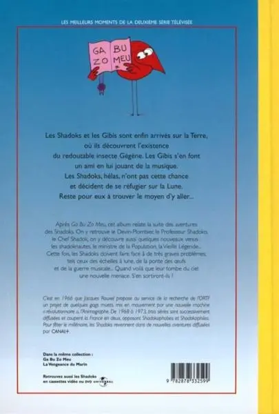 Verso de l'album Les Shadoks Tome 5 La course à la lune