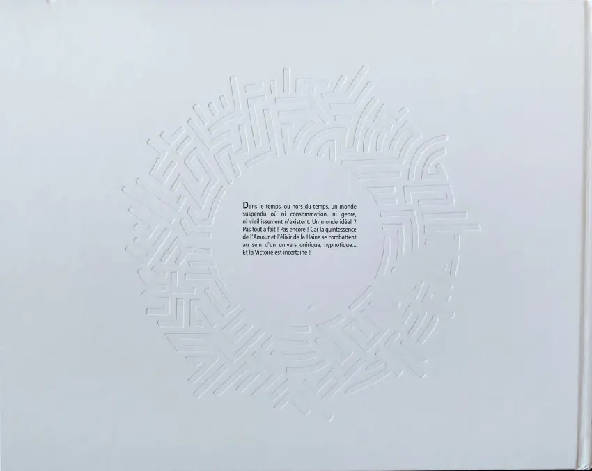 Verso de l'album Amok - La saga des deux mondes Partie 1