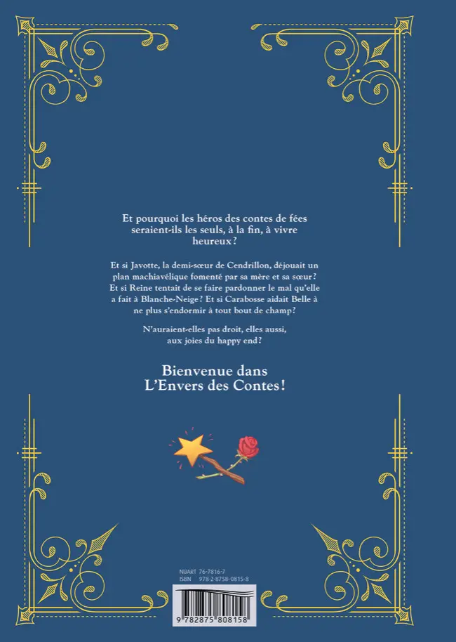 Verso de l'album L'Envers des contes Tomes 1 à 3
