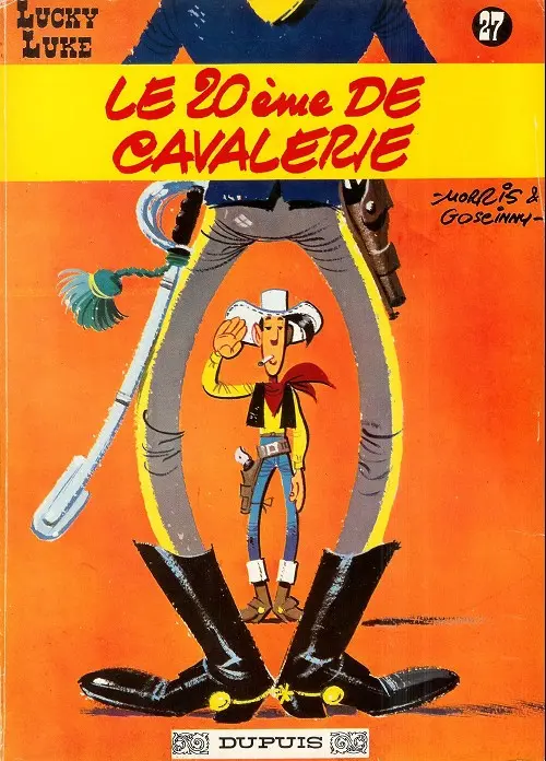 Couverture de l'album Lucky Luke Tome 27 Le 20ème de cavalerie