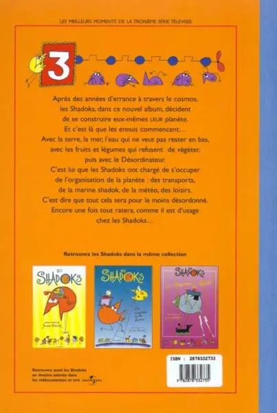 Verso de l'album Les Shadoks Tome 6 Les Shadoks Et le Désordinateur