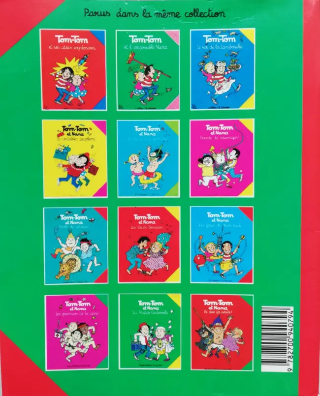 Verso de l'album Tom-Tom et Nana Tome 14 La tribu des affreux