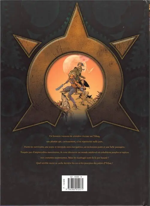 Verso de l'album Les Naufragés d'Ythaq Tome 8 Le miroir des mensonges