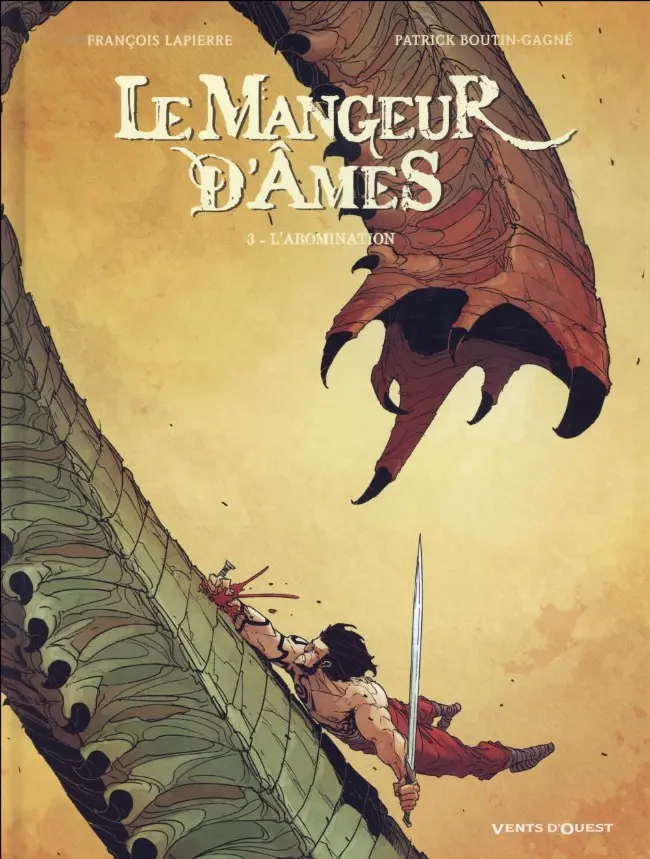 Couverture de l'album La Bête du Lac Tome 3 L'abomination