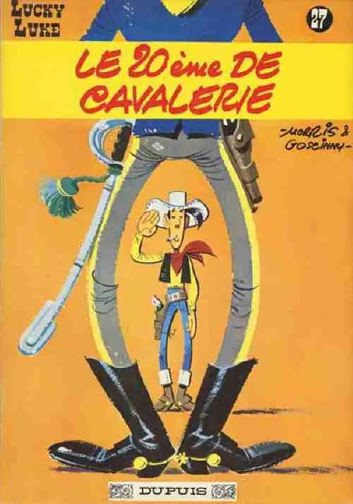 Couverture de l'album Lucky Luke Tome 27 Le 20ème de cavalerie