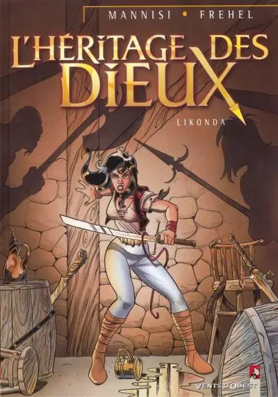 Couverture de l'album L'Héritage des Dieux Tome 1 Likonda