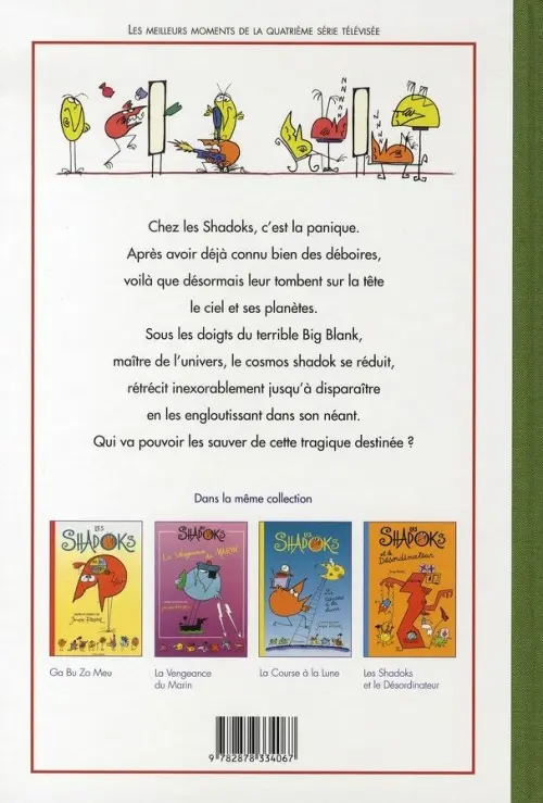 Verso de l'album Les Shadoks Tome 7 Les Shadoks et le Big Blank